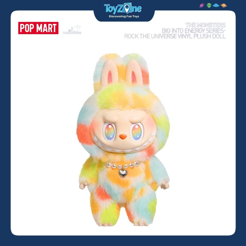 Mô hình gấu bông Labubu The Monsters Big Into Energy Series Rock The Universe POP MART