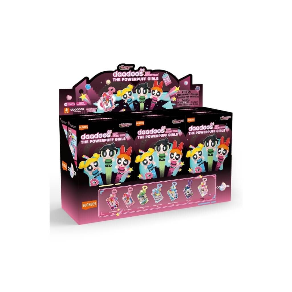Mô hình Blind box móc khóa The Powerpuff Girls Daadoos ART Series 1 Lens Lumen Tales BLOKEES