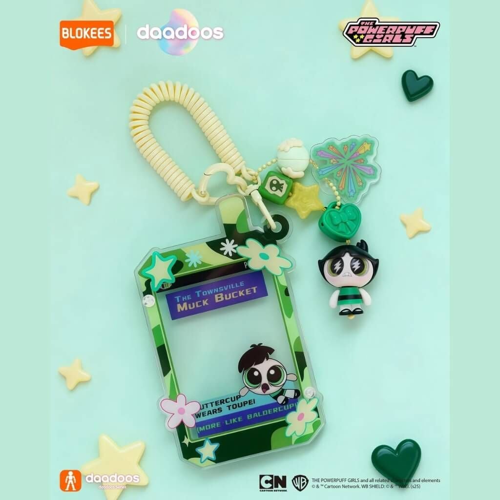 Mô hình Blind box móc khóa The Powerpuff Girls Daadoos ART Series 1 Lens Lumen Tales BLOKEES