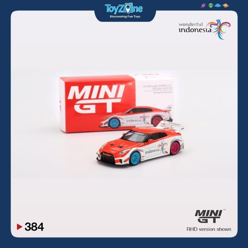  Mô hình xe LB-Silhouette Works GT Nissan 35GT-RR 1:64 MiniGT 