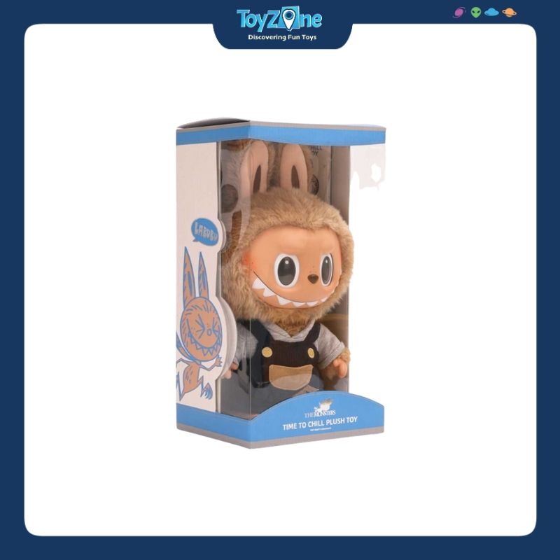 Mô hình Gấu bông Labubu Time To Chill Vinyl Plush Doll 38cm POP MART
