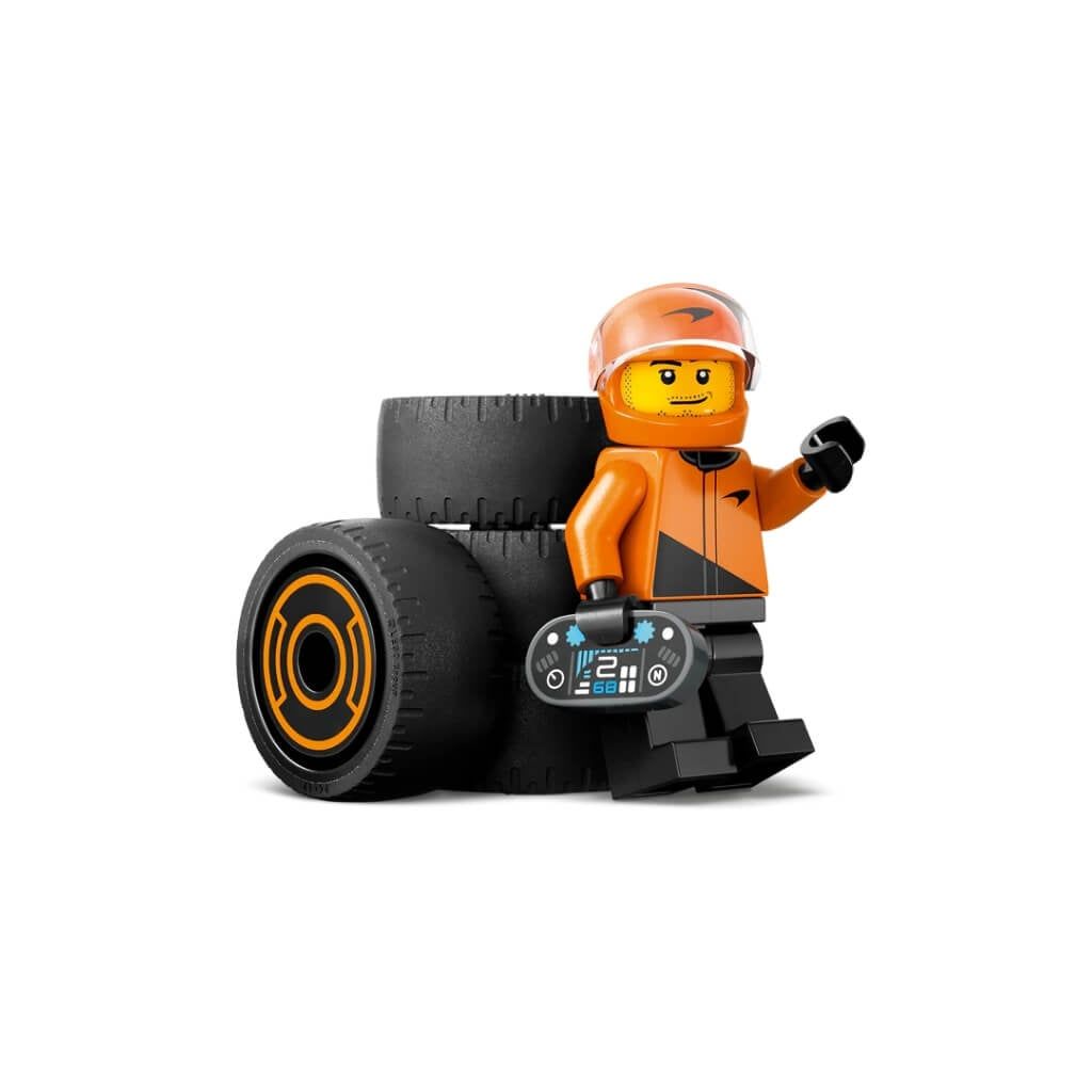 Bộ đồ chơi mô hình lắp ráp xe F1 Driver With McLaren Race Car LEGO CITY