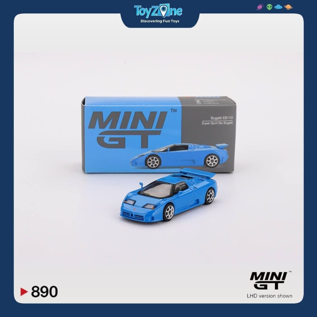 Mô hình xe Bugatti EB110 1:64 MiniGT