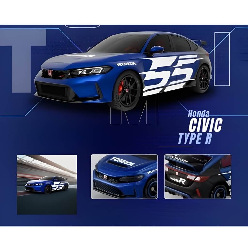 Mô hình xe Honda Civic Type R 55th Anniversary No.78-13 TOMICA