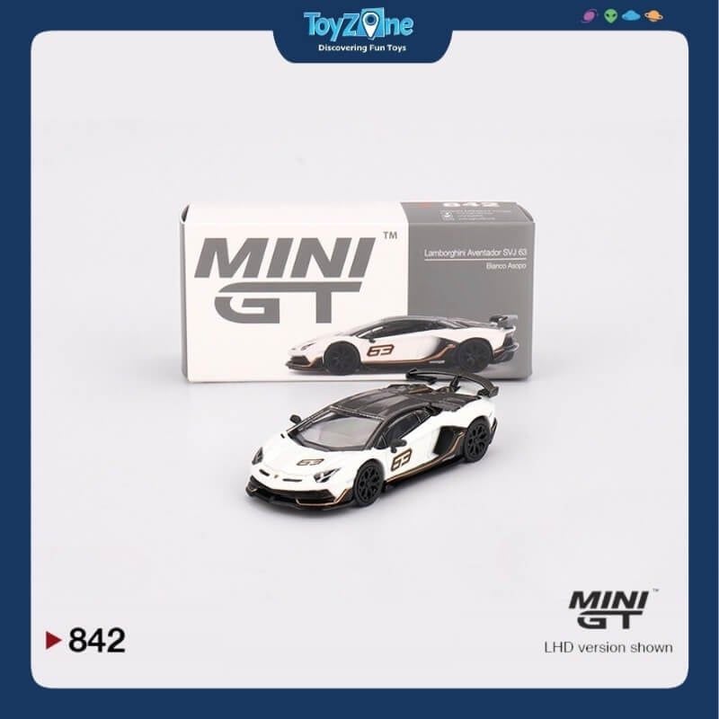  Mô hình xe Lamborghini Aventador SVJ 63 1:64 MiniGT 