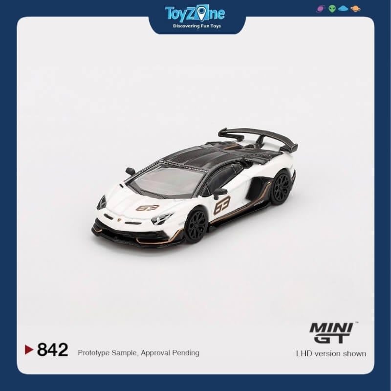  Mô hình xe Lamborghini Aventador SVJ 63 1:64 MiniGT 