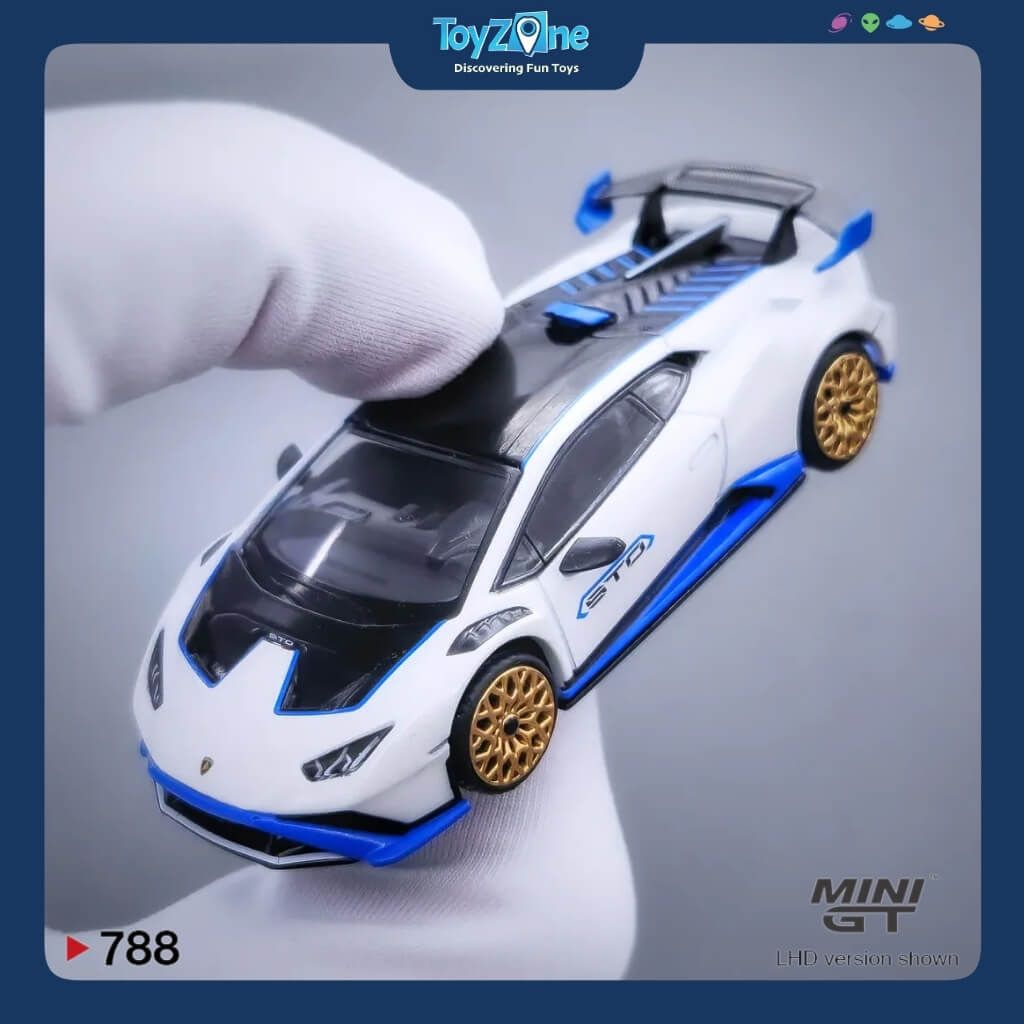 Mô hình xe Lamborghini Huracan STO 2021 1:64 MiniGT