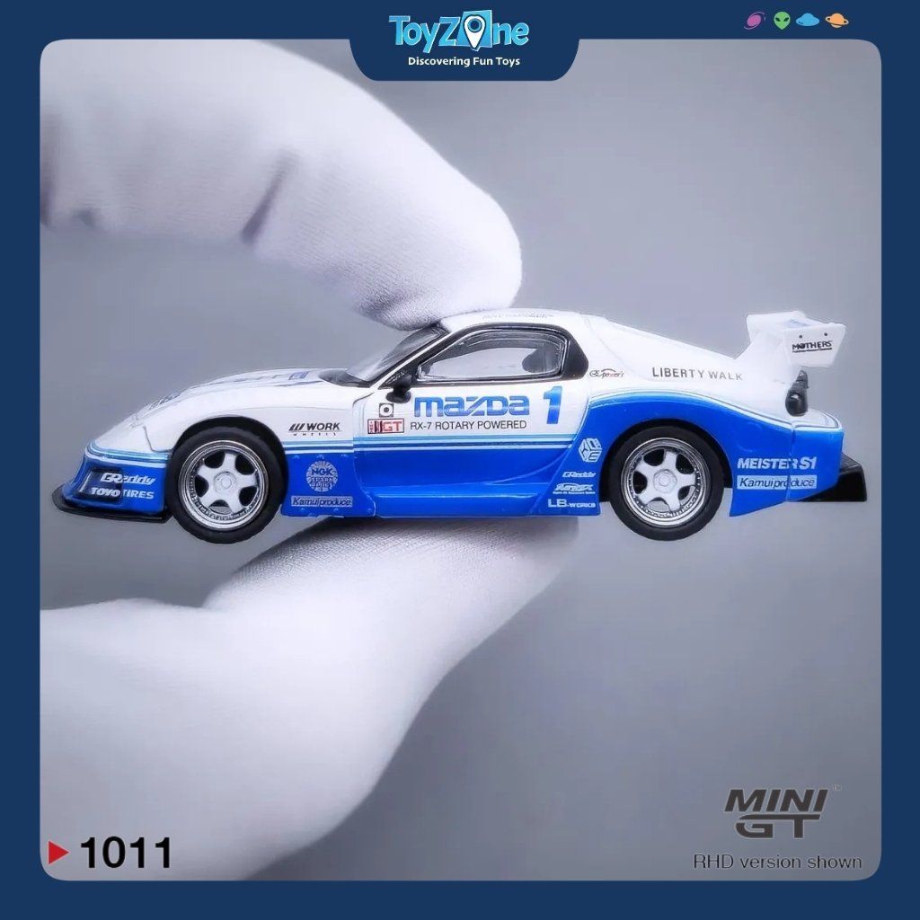 Mô hình xe Mazda RX-7 LB-Super Silhouette 1:64 MiniGT