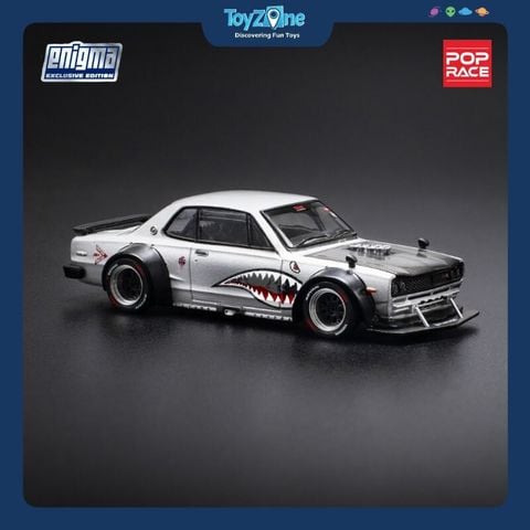 Mô hình xe Nissan Skyline GT-R V8 Drift ( Hakosuka ) 1:64 POP RACE