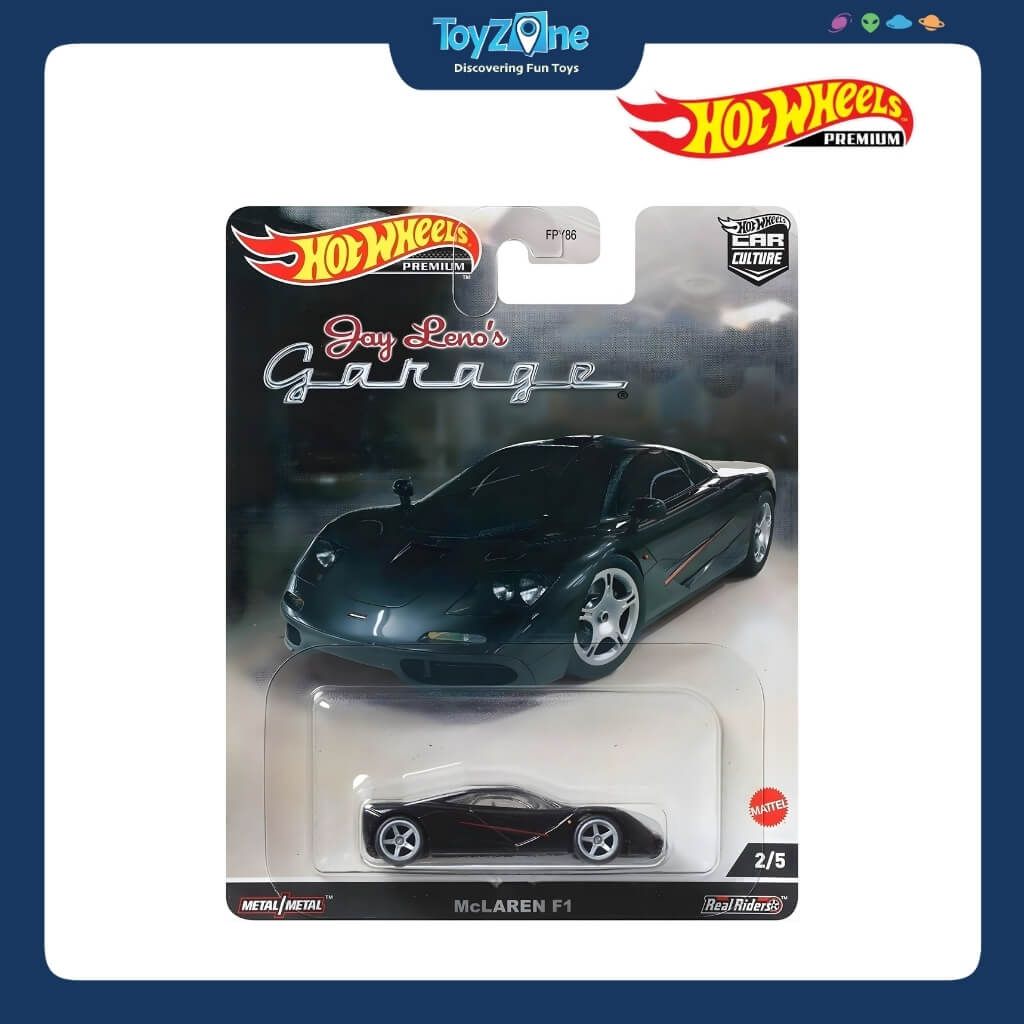 Mô hình xe Hot Wheels Premium 2022 Jay Leno's Garage chính hãng