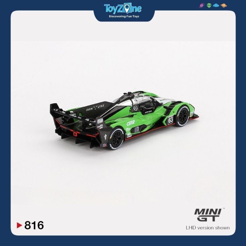 Mô hình xe Lamborghini SC63 2024 IMSA Sebring 12 Hrs 1:64 MiniGT
