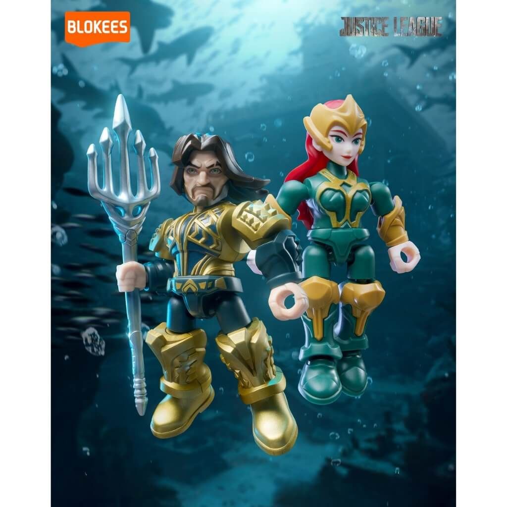 Mô hình đồ chơi lắp ráp DC Justice League Defender Version 02 Model Kits BLOKEES
