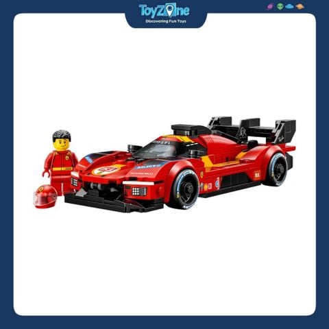 Bộ đồ chơi mô hình lắp ráp xe Ferrari 499P LEGO SPEED CHAMPIONS