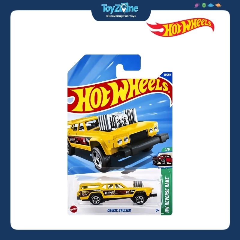 Đồ chơi mô hình xe Hot Wheels HW Reverse Rake chính hãng