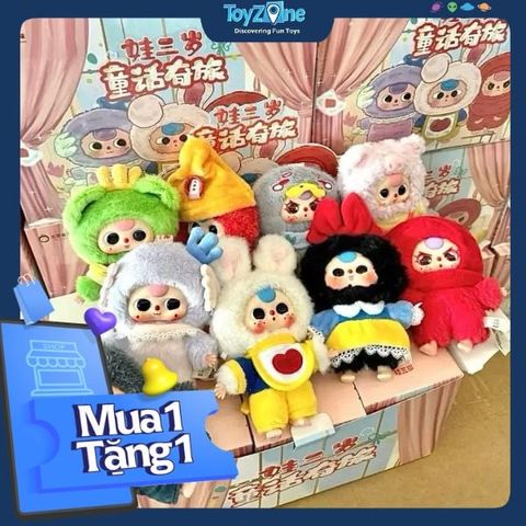 Mô hình Blind Box Móc khoá Gấu bông Baby Three Children's Wonderland ( Cổ Tích ) BABY THREE