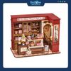 Mô hình lắp ráp nhà gỗ DIY Tiệm Bánh Ngọt Honey Rolife Honey Dessert Talk ROBOTIME