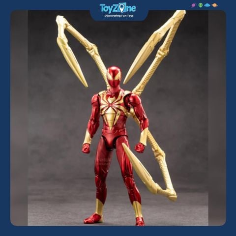 Mô hình Người Nhện Spider Man Iron Spider Armor 1:10 ZD TOYS
