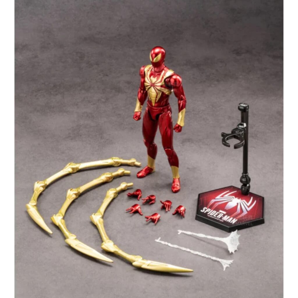 Mô hình Người Nhện Spider Man Iron Spider Armor 1:10 ZD TOYS