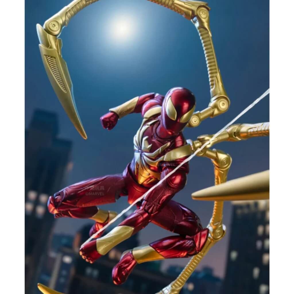 Mô hình Người Nhện Spider Man Iron Spider Armor 1:10 ZD TOYS