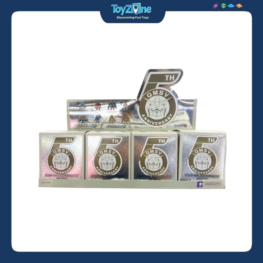 Mô hinh đồ chơi Blind box QMSV Mini Gundam Artist Collaboration 5th Anniversary Series BANDAI NAMCO