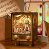 Mô hình gỗ lắp ráp 3D Retro Tivi Lễ Hội Hoàng Hôn Rolife Sunset Carnival AMT01 ROBOTIME