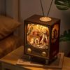 Mô hình gỗ lắp ráp 3D Retro Tivi Lễ Hội Hoàng Hôn Rolife Sunset Carnival AMT01 ROBOTIME