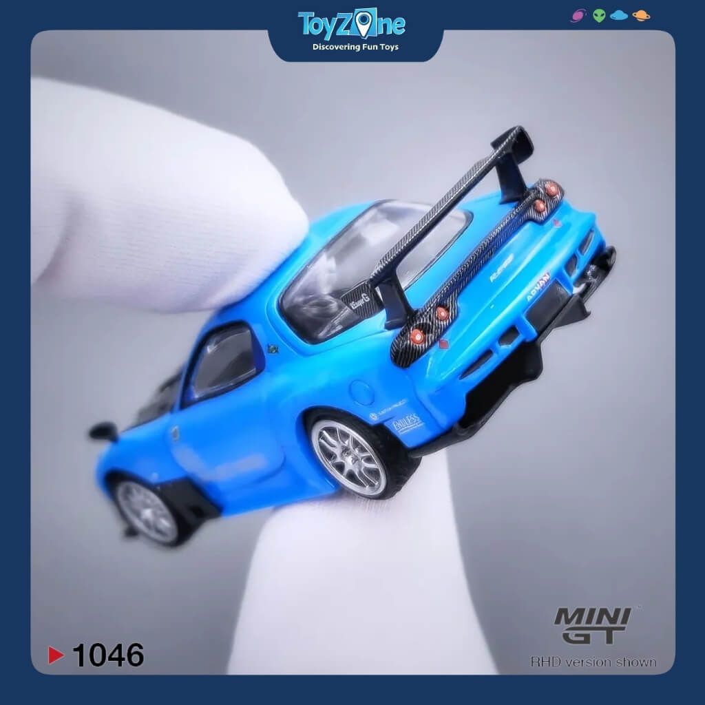 Mô hình xe Mazda RX-7 RE-Amemiya 20B NA 3ROTOR-7 1:64 MiniGT