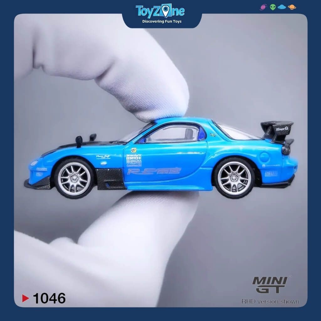 Mô hình xe Mazda RX-7 RE-Amemiya 20B NA 3ROTOR-7 1:64 MiniGT