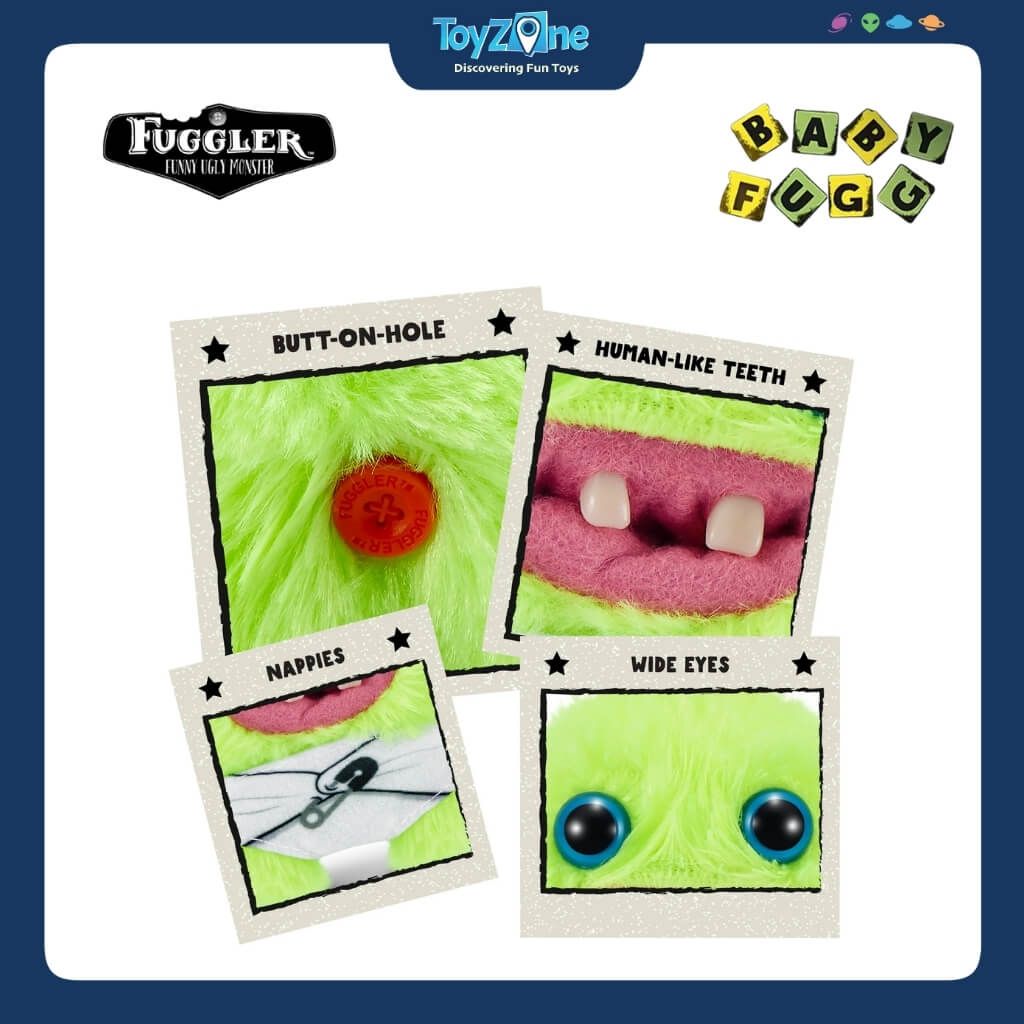 Mô hình đồ chơi sưu tầm Fuggler Baby Fuggs Ver 3 3.5inch ZURU TOYS