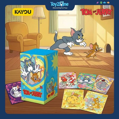 Bộ thẻ sưu tập Tom and Jerry Happy Enemies Multifarious Edition 1 KAYOU