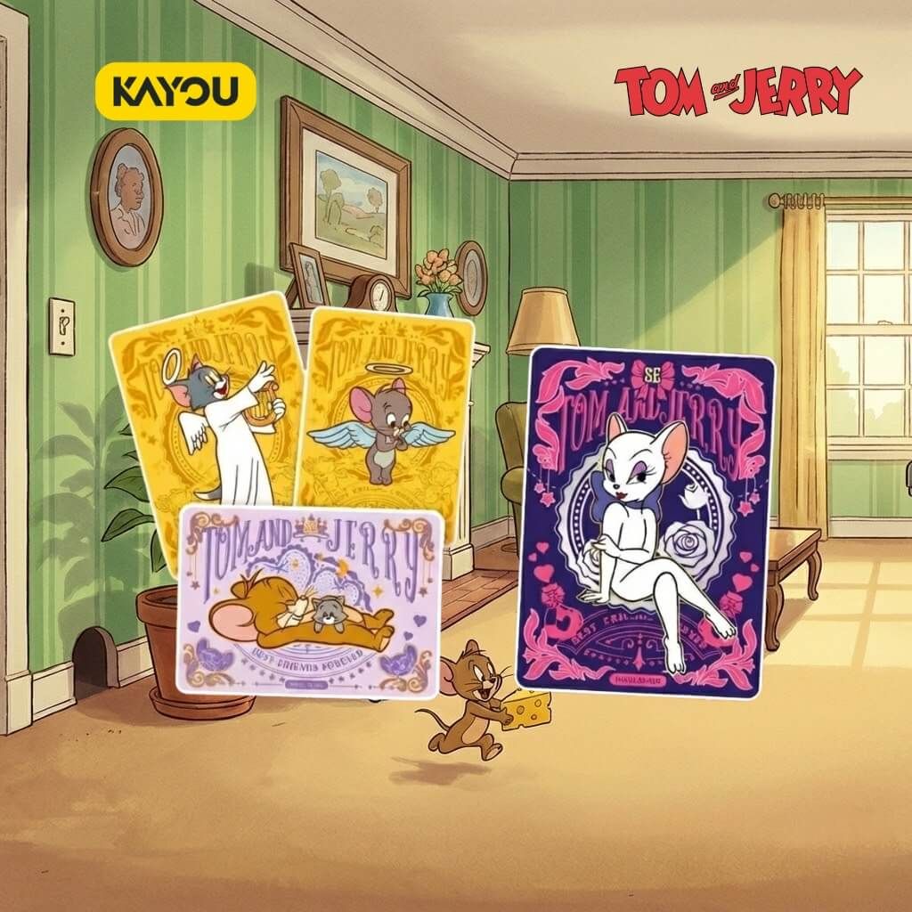 Bộ thẻ sưu tầm Tom and Jerry Happy Enemies Multifarious Edition 1 KAYOU