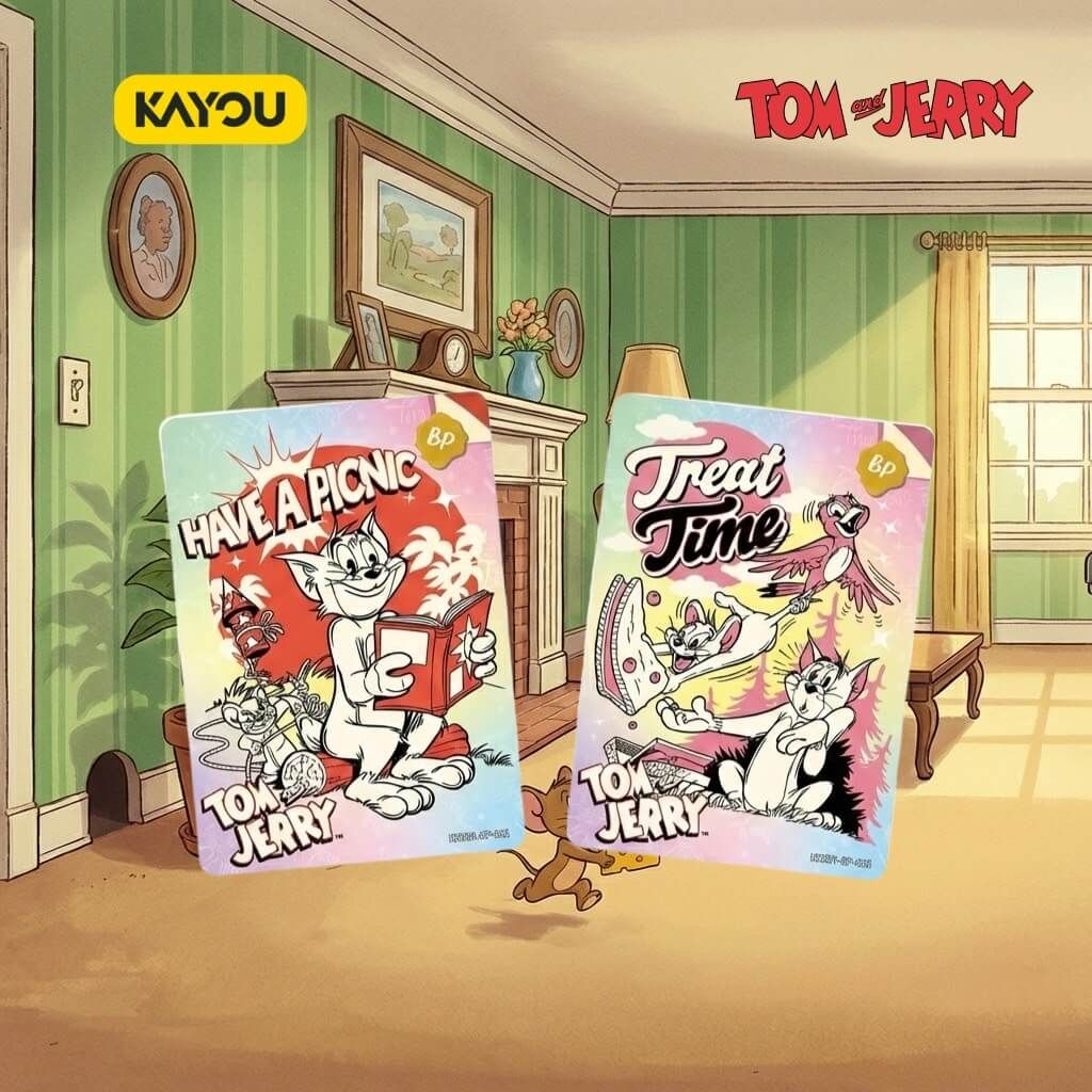 Bộ thẻ sưu tầm Tom and Jerry Happy Enemies Multifarious Edition 1 KAYOU