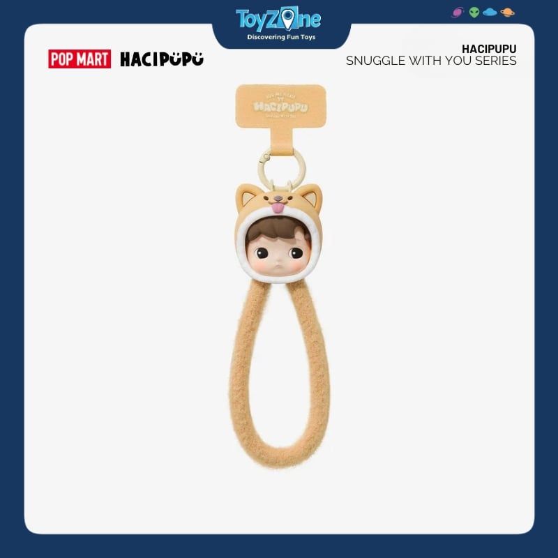 Dây đeo điện thoại Blind box HACIPUPU Snuggle With You Phone Lanyard POP MART