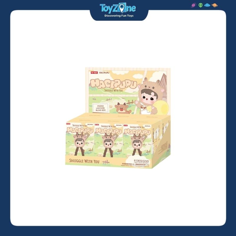 Dây đeo điện thoại Blind box HACIPUPU Snuggle With You Phone Lanyard POP MART