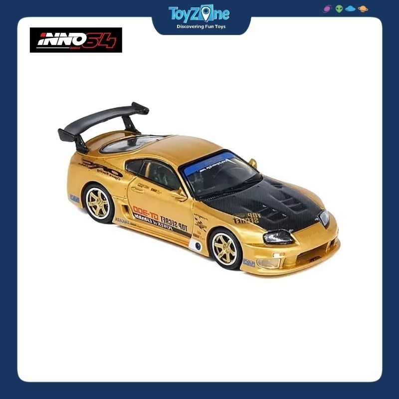  Mô hình xe Toyota Supra A80 TOP SECRET GT300 1:64 INNO64 