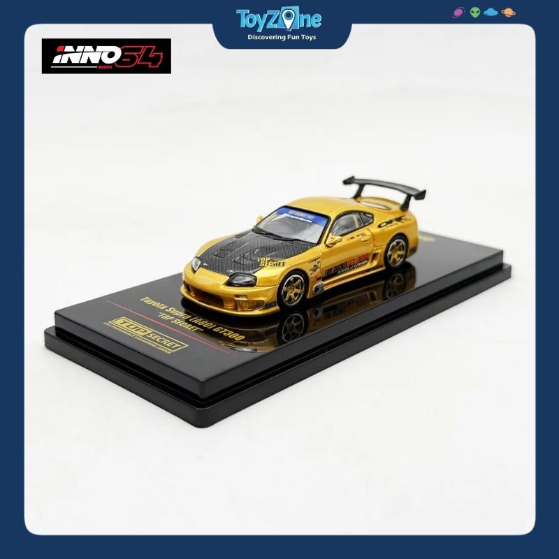  Mô hình xe Toyota Supra A80 TOP SECRET GT300 1:64 INNO64 