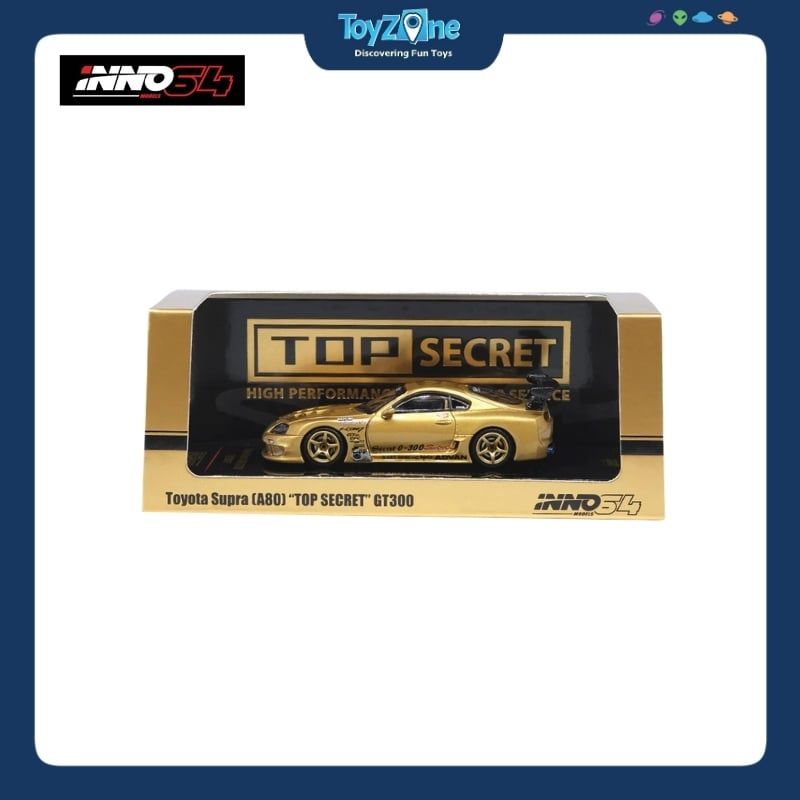  Mô hình xe Toyota Supra A80 TOP SECRET GT300 1:64 INNO64 