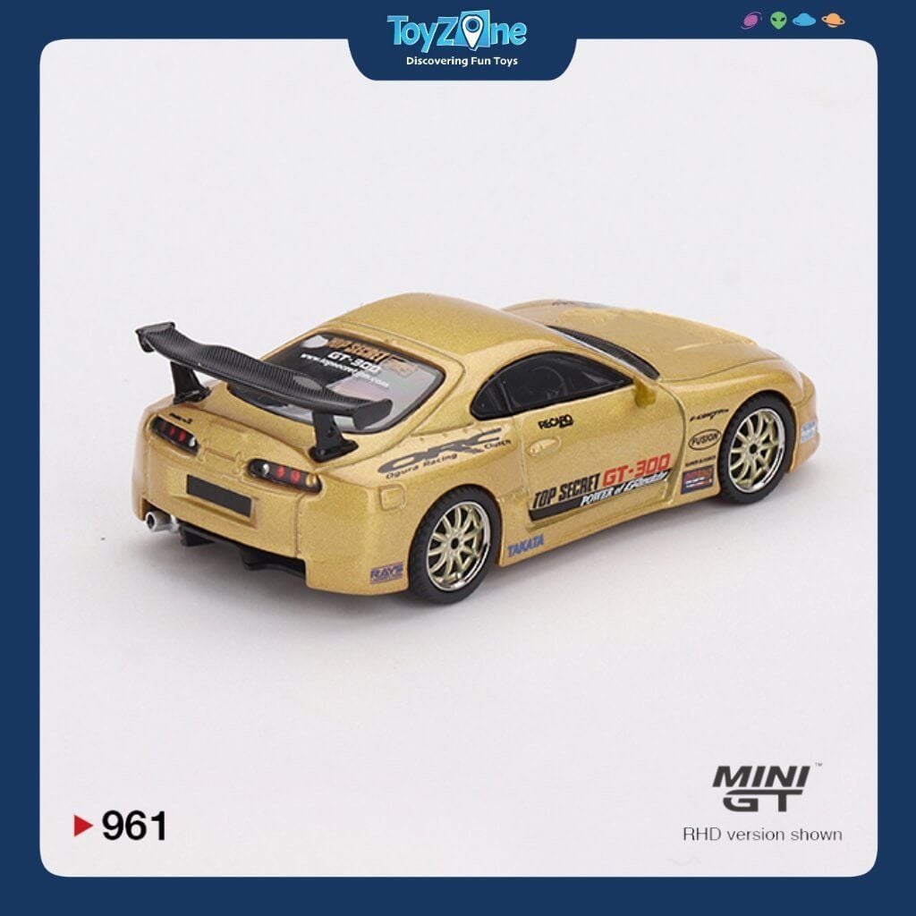 Mô hình xe Toyota Supra ( A80 ) Top Secret GT300 1:64 MiniGT