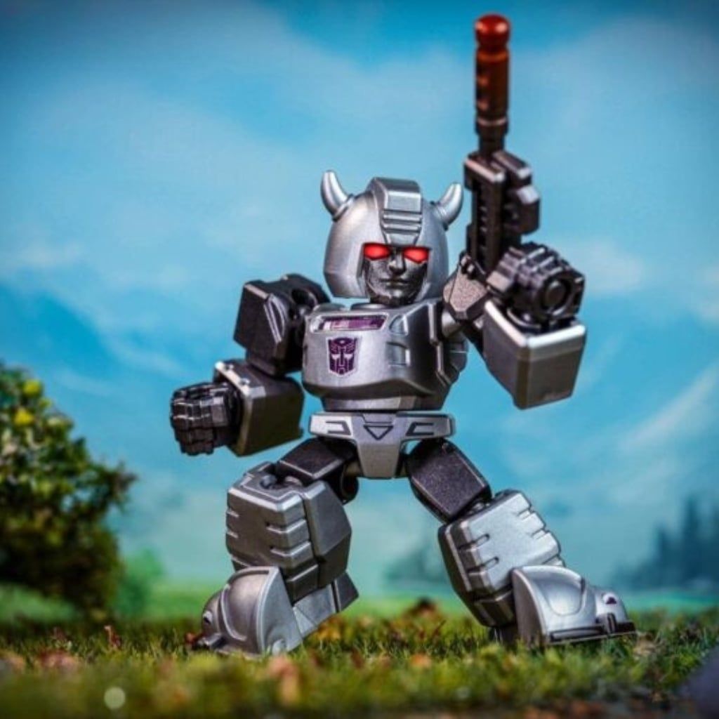 Mô hình đồ chơi lắp ráp Blind box Transformers Defender Version 02 The Overthrow Model Kits BLOKEES