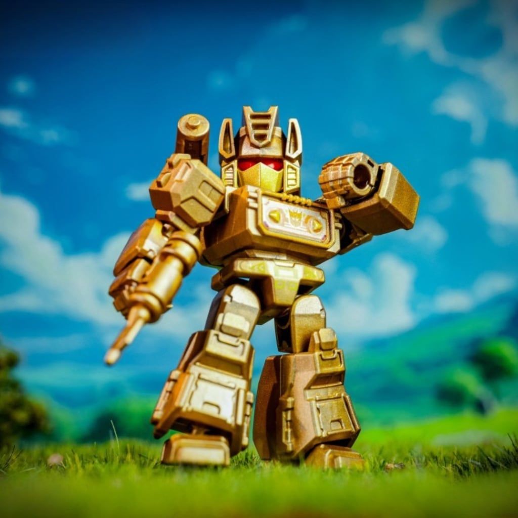 Mô hình đồ chơi lắp ráp Blind box Transformers Defender Version 02 The Overthrow Model Kits BLOKEES