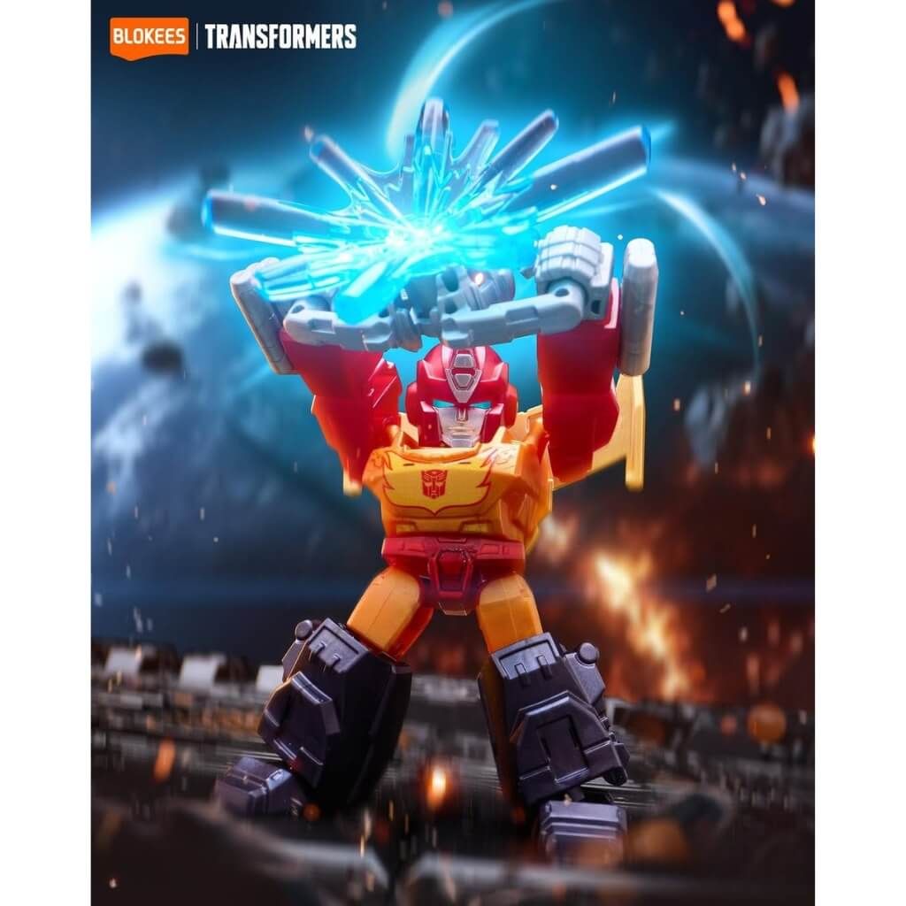 Mô hình đồ chơi lắp ráp Blind box Transformers Defender Version 04 Tyrants Fury Model Kits BLOKEES