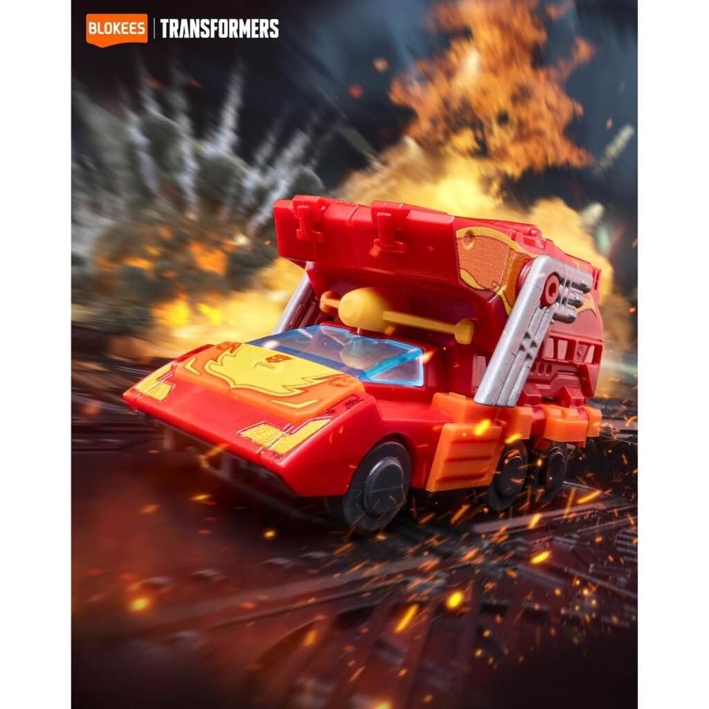 Mô hình đồ chơi lắp ráp Blind box Transformers Defender Version 04 Tyrants Fury Model Kits BLOKEES