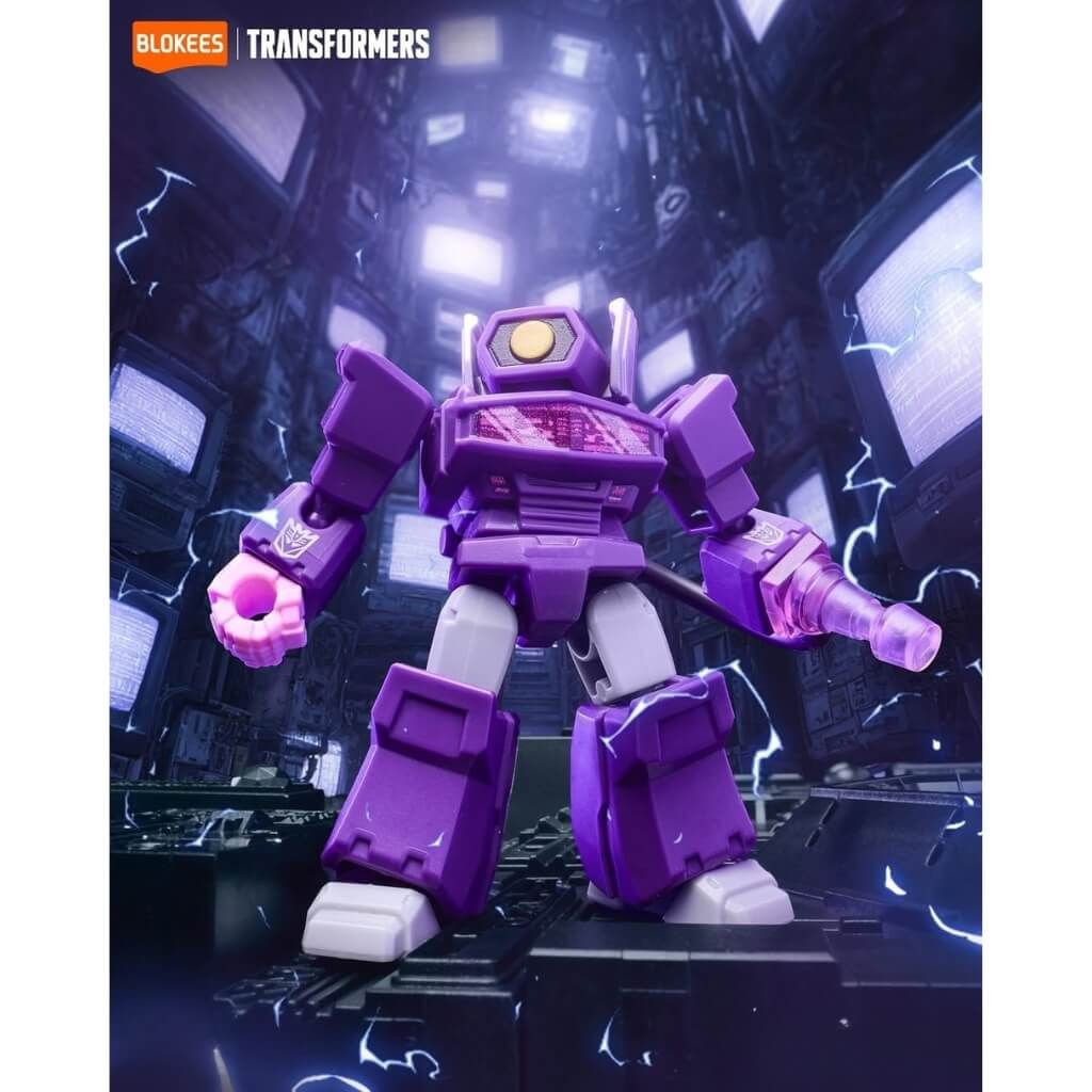 Mô hình đồ chơi lắp ráp Blind box Transformers Defender Version 04 Tyrants Fury Model Kits BLOKEES