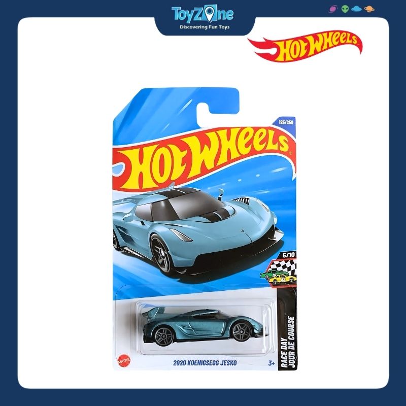 Đồ chơi mô hình xe Hot Wheels Race Day Jour De Course chính hãng