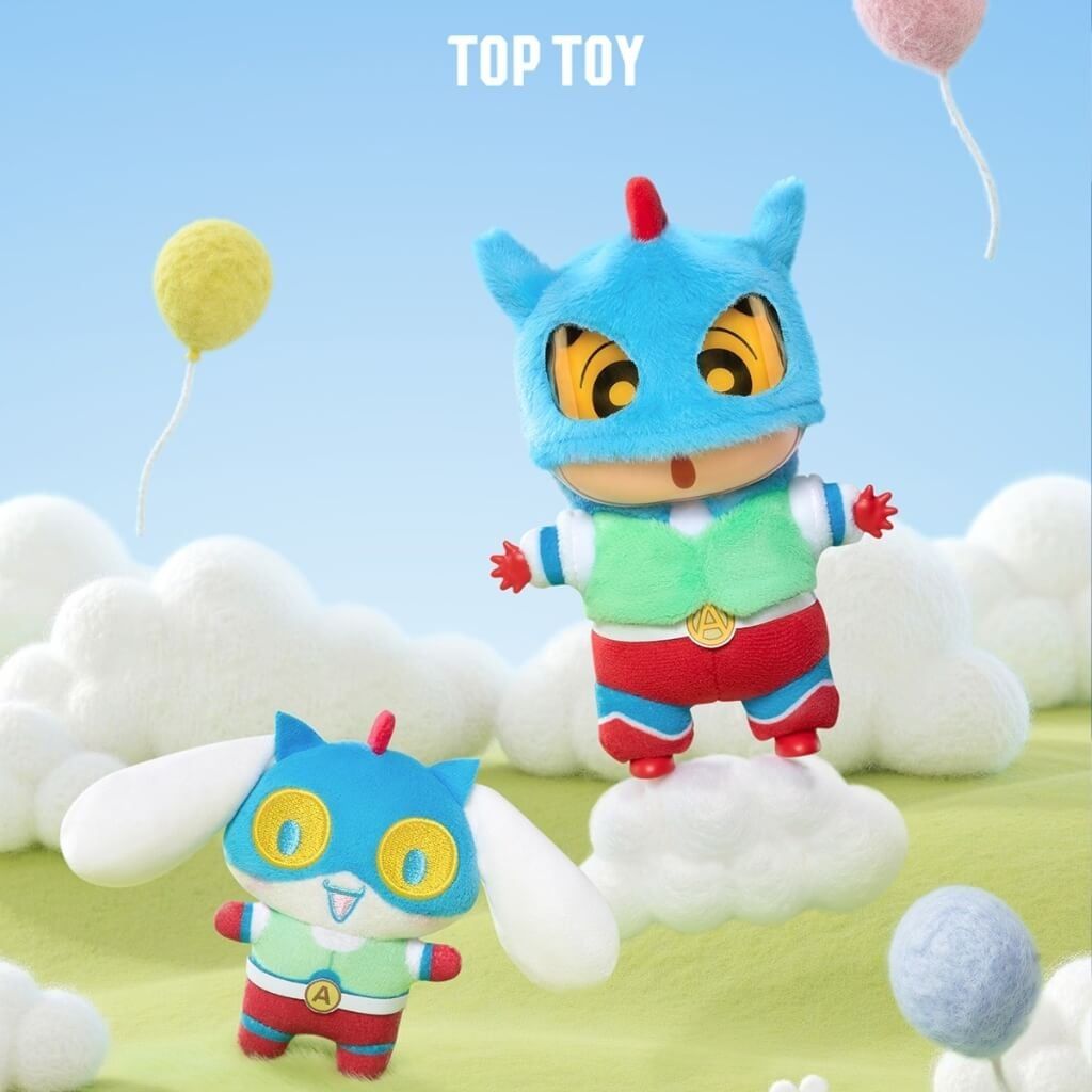 Mô hình Blind box Gấu bông Cinnamoroll X Crayon Shin-chan Amusement Dreamland Series Vinyl Plush TOP TOY