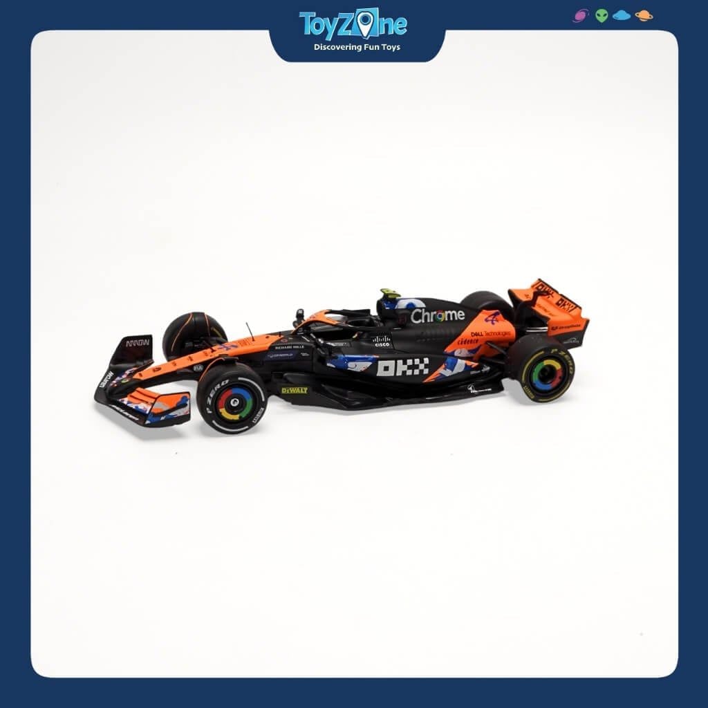 Mô hình xe F1 McLaren MCL38 2024 Japanese GP 1:24 BBURAGO