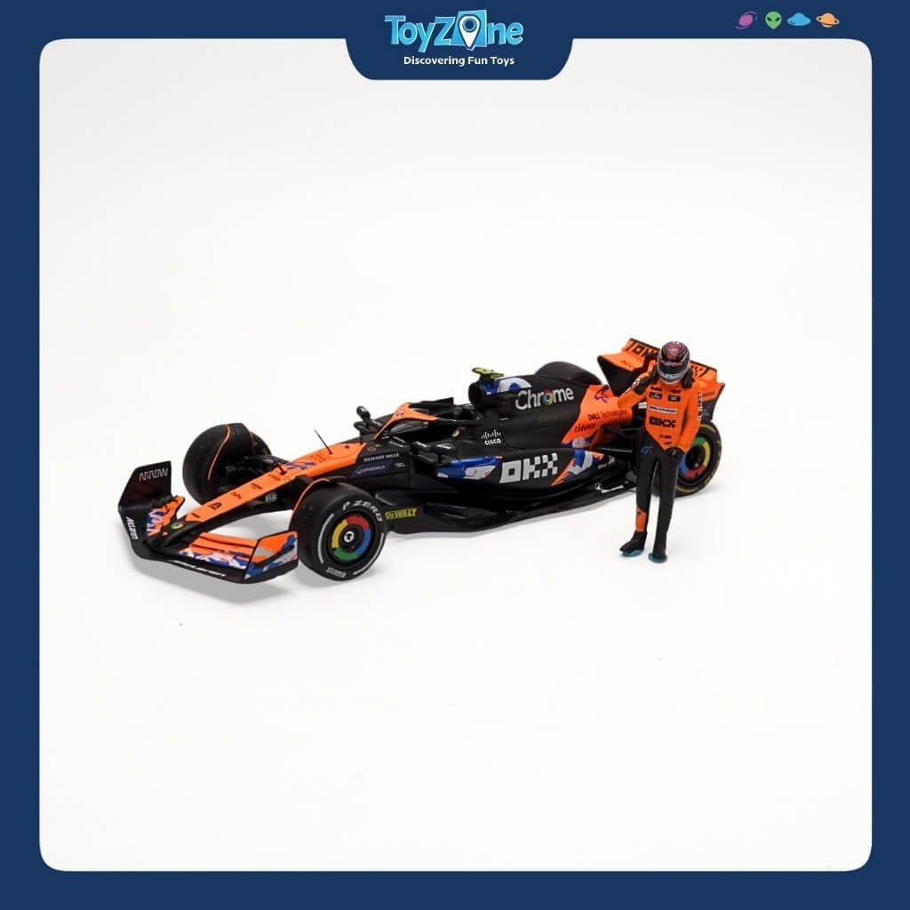 Mô hình xe F1 McLaren MCL38 2024 Japanese GP 1:24 BBURAGO