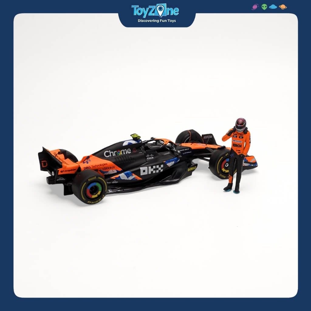 Mô hình xe F1 McLaren MCL38 2024 Japanese GP 1:24 BBURAGO