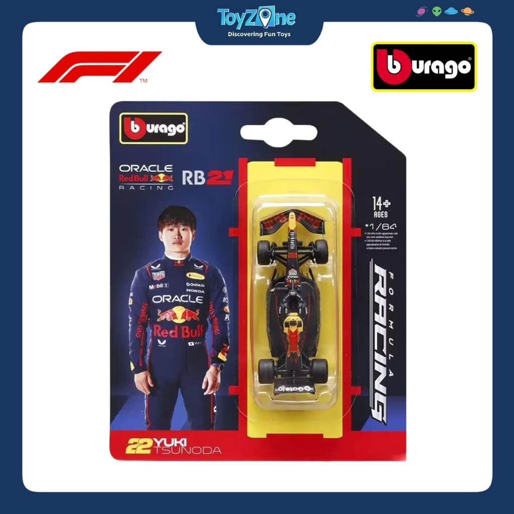 Mô hình xe F1 Red Bull Oracle Racing RB21 2025 1:64 BBURAGO
