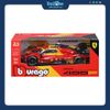 Mô hình xe Ferrari Racing 499P Le Mans Hypercar 2024 Chamion 1:24 BBURAGO